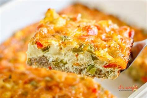 Easy Keto Overnight Breakfast Casserole Only Net Carbs