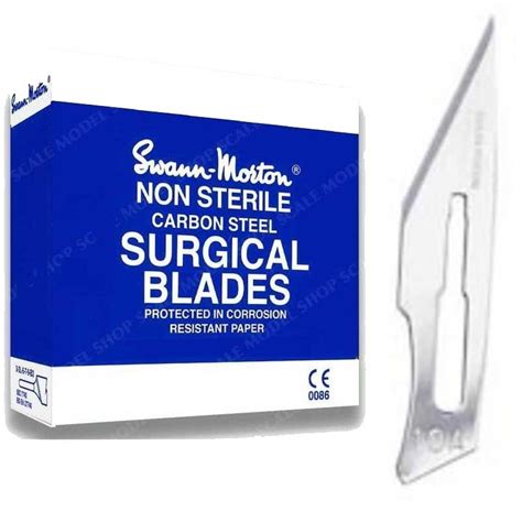 Swann Morton Sm Box Pk No A Non Sterile Carbon Steel Scalpel