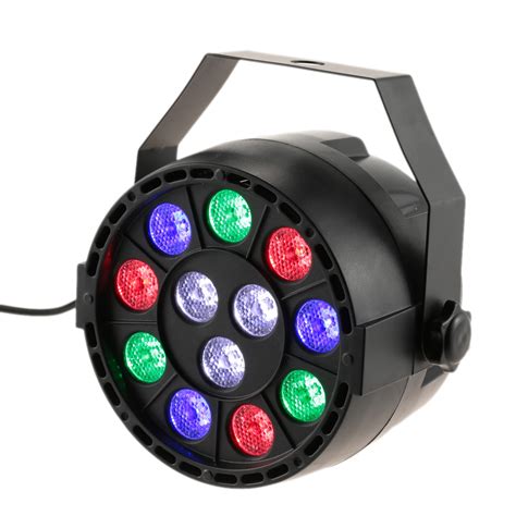 Lixada Dmx Rgb Led High Power Stage Par Light Lighting Strobe