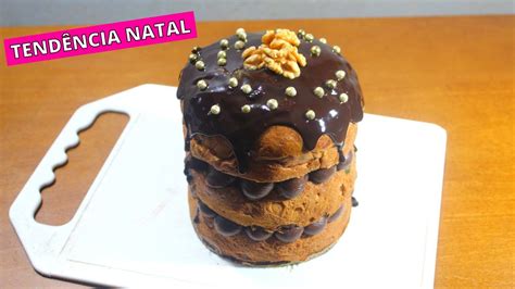 Naked Cake De Panetone Sucesso De Venda No Natal Polly Belem Youtube