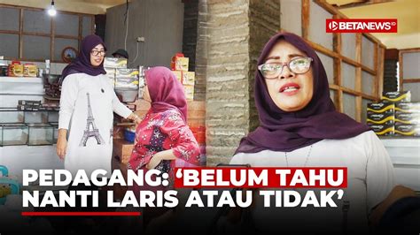 Pedagang Taman Menara Kudus Mulai Tempati Kios Di Terminal