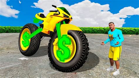 Transformei A Moto Do Franklin No Gta Youtube