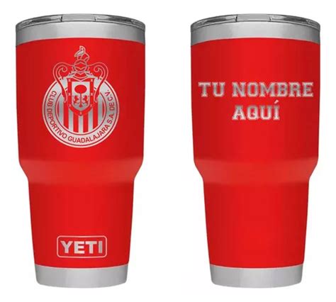 Termo Yeti Chivas Personalizado Nomrbe Oz Grabado Laser Env O Gratis