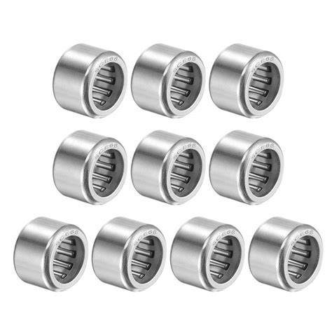 Uxcell SCE66 Needle Roller Bearings 3 8 Inch Bore 9 16 Inch OD 3 8 Inch