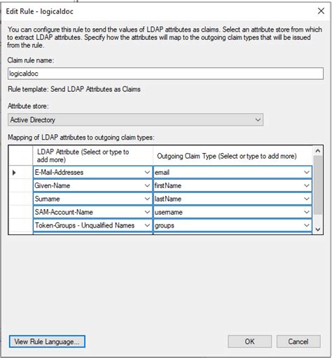 Configure Saml With Microsoft Adfs Logicaldoc Documentation