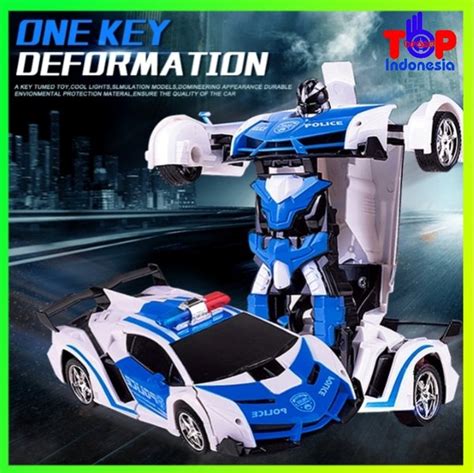 Jual MAINAN ANAK MOBIL ROBOT TRANFORMER REMOTE CONTROL RC LAST KNIGHT