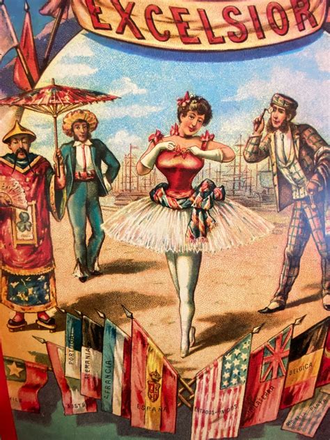 Vintage Circus Sign Poster Reprint Thick Cardboard Souvenir Advertisement Poster Circus Freaks