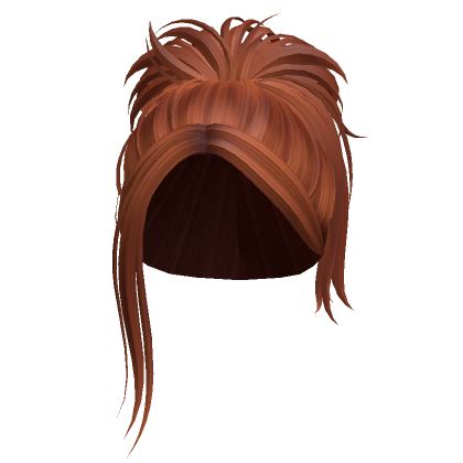 Preppy Loose Messy Sleepy Bun Ginger S Code Price Rblxtrade