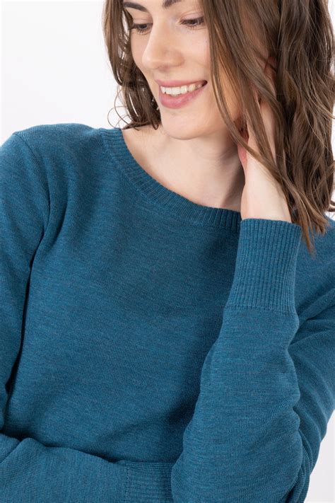 Pullover Aus Bio Schurwolle Mit Langarm Maas Natur