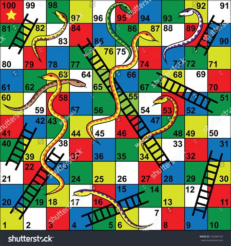 Snakes And Ladders Board Game: Over 454 Royalty-Free Licensable Stock ...