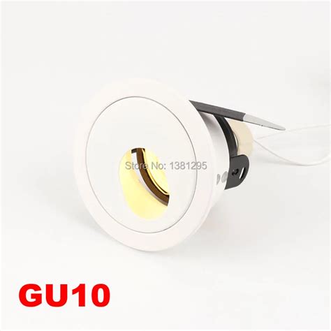 2pcs Lot LED Recessed Ceiling Downlight GU10 Spot Lamp Fitting Frame