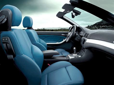 E46 Bmw M3 Convertible Interior Someone Called This Color Smurfskin