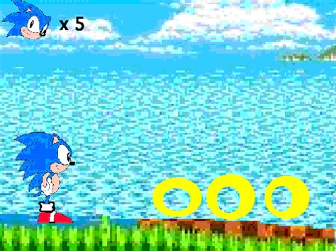 classic sonic the hedgehog on Scratch