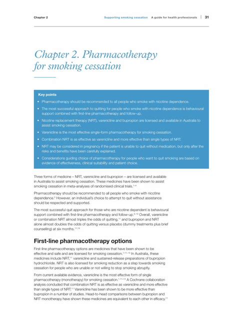 Pdf Chapter 2 Pharmacotherapy For Smoking Cessation Dokumentips