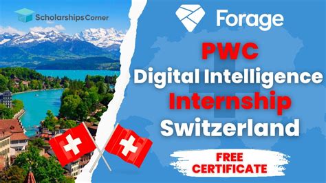 Pwc Switzerland Digital Intelligence Internship With Free Certificate Pwc Online Internship