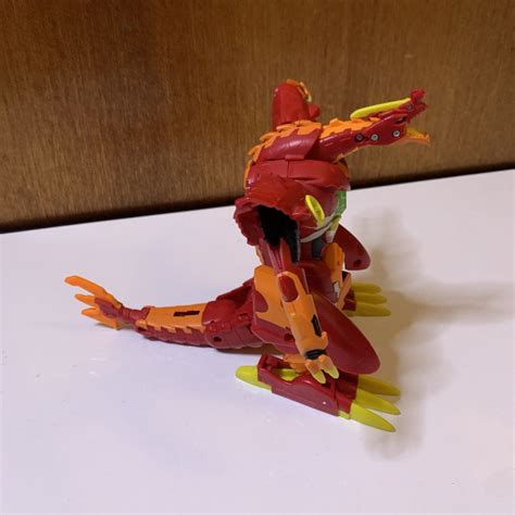 Bakugan Dragonoid Maximus 8 Inch Figure Lights Up Sounds Battle Planet Retro Unit