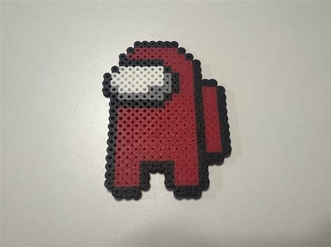 Among Us Video Game Imposter Sus Missions Perler Bead Etsy