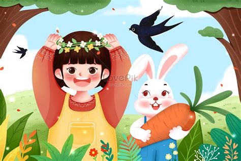 Bunny Play Images, HD Pictures For Free Vectors Download - Lovepik.com