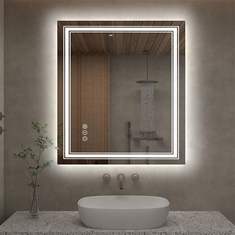 Amazon Golomo X Inch Led Mirror For Bathroom Vanity Mirror