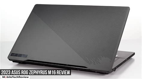 2023 Asus ROG Zephyrus M16 Review Core I9 And RTX 4080 YouTube