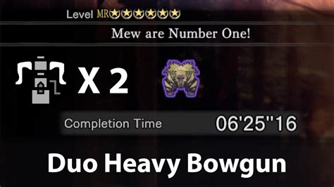 MHW Iceborne PCMew Are Number One Tempered Furious Rajang Duo