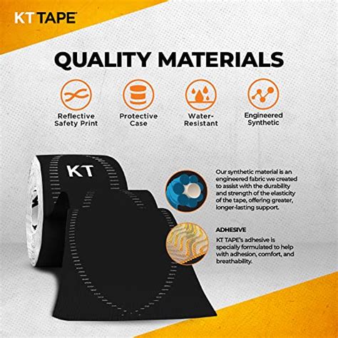 KT Tape Pro Wide Kinesiology Cinta terapéutica deportiva 10 t