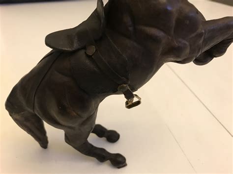 Figurine De Cheval En Cuir S En Vente Sur Pamono