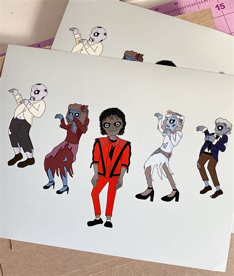 Michael Jackson Cartoon Thriller