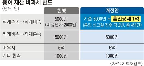 ‘혼인 증여 1억 추가 공제 기본 공제 5000만 더하면 부부합산 3억까지 비과세 서울신문