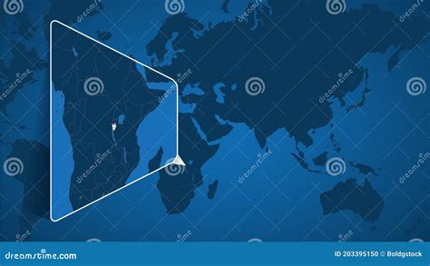 Localiza O Do Burundi No Mapa Mundial Mapa Ampliado Do Burundi