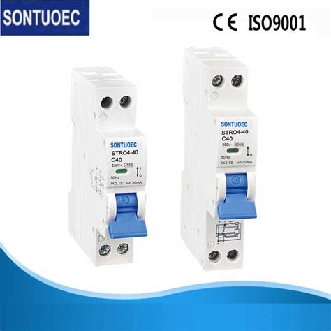 6ka Single Phase RCBO Replace Circuit Breaker Withstand 1p N Circuit