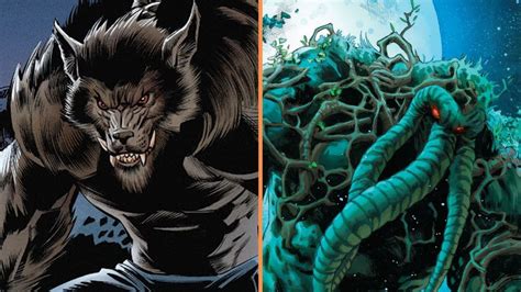 Concept Art Gives Us Our First Looks At Werewolf By Night And Man Thing