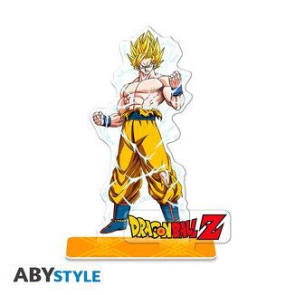 Figura Son Goku SSJ Dragon Ball Z Acrilica Kurogami