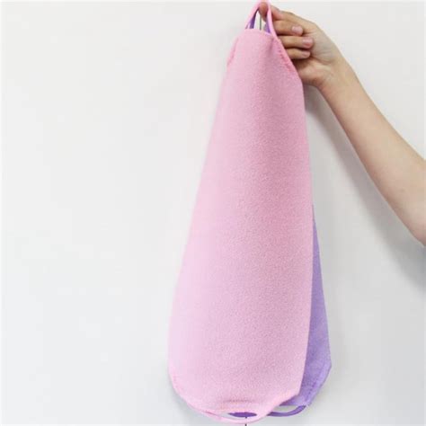 Nylon Drawstring Bath Brush Back Scrubber For Shower Back Scrubber With Handles Back Scrubber