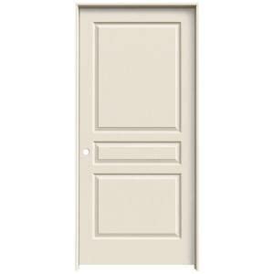 JELD WEN 36 In X 80 In Avalon Primed Right Hand Textured Hollow Core