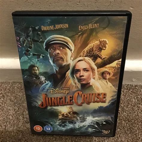 Jungle Cruise Dvd Disney Emily Blunt Dwayne Johnson