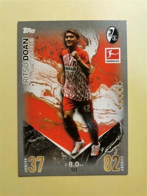 TOPPS 2023 2024 MATCH Attax Bundesliga 23 24 Karte Nr 151 Ritsu Doan SC