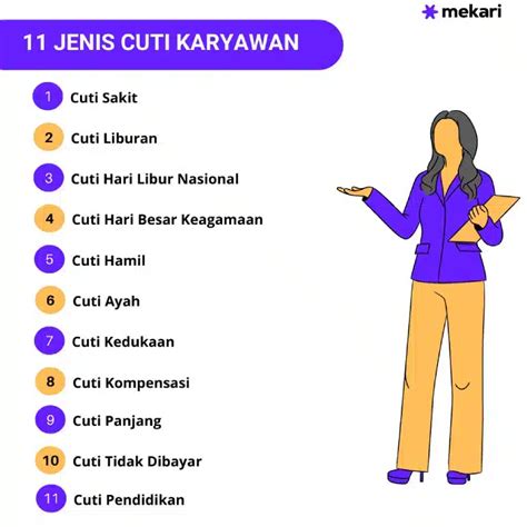 Jenis Cuti Karyawan Terbaru Perusahaan Wajib Tahu