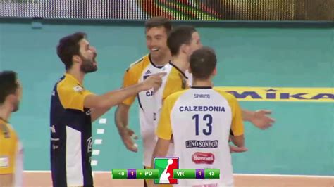 Pallavolo SuperLega Padova Verona 2 3 Highlights YouTube