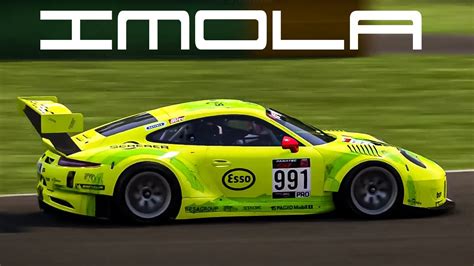 Porsche GT3 R Imola Hotlap And Race Automobilista2 AMS2 YouTube