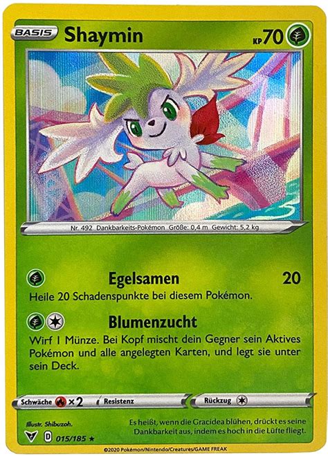 Bestelle Jetzt Shaymin Farbenschock Holo Rare Bei Geco