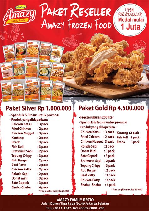 Paket Usaha Frozen Food Homecare