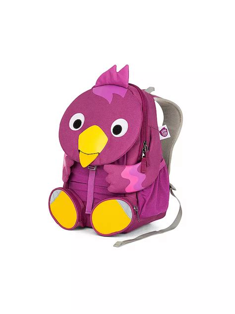 AFFENZAHN Kinder Rucksack Große Freunde Viola Vogel pink