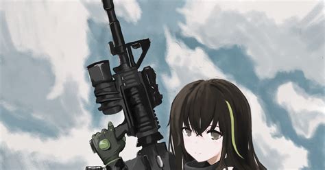 ドールズフロントライン M4a1 Mod3 にそいちのイラスト Pixiv