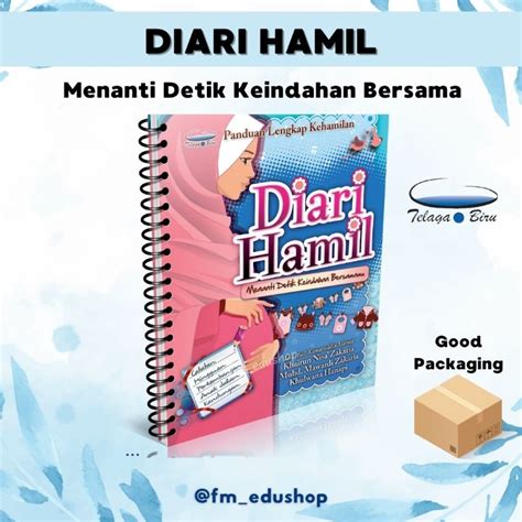 Telaga Biru Diari Hamil Buku Panduan Amalan Ibu Mengandung Resipi