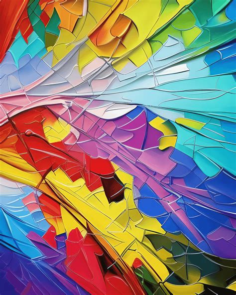 Colorful Abstract Paintings · Creative Fabrica