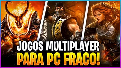 👾🎮os 25 Melhores Jogos Multiplayer Para Pc Fraco Que VÃo Te Tirar Do