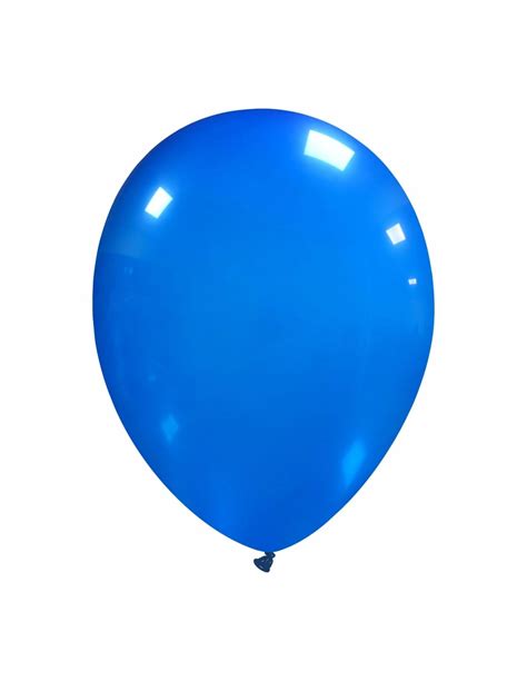 Comprar Globos De Latex Redondos Cm Cristal Azul