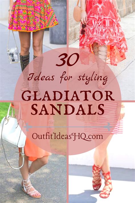 Gladiator Sandals Styling Ideas What To Wear With Gladiator Sandals