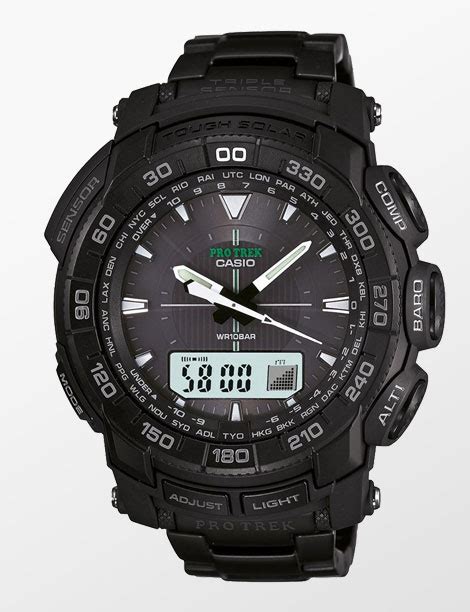 Casio Protrek Tough Solar Triple Sensor PRG 550BD 1DR Men S Watch